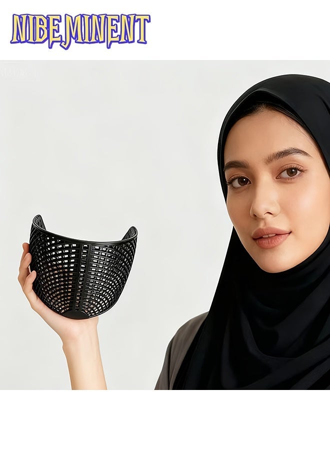 NIBEMINENT A Beloved Headband for Muslim Women, Suitable for Various Daily, Religious, And Social Occasions. This Headband Holder Keeps The Hijab in Place, Ensuring It Stays Secure Even in The Wind. Made of Nylon, It Is Comfortable to Wear - Image 1